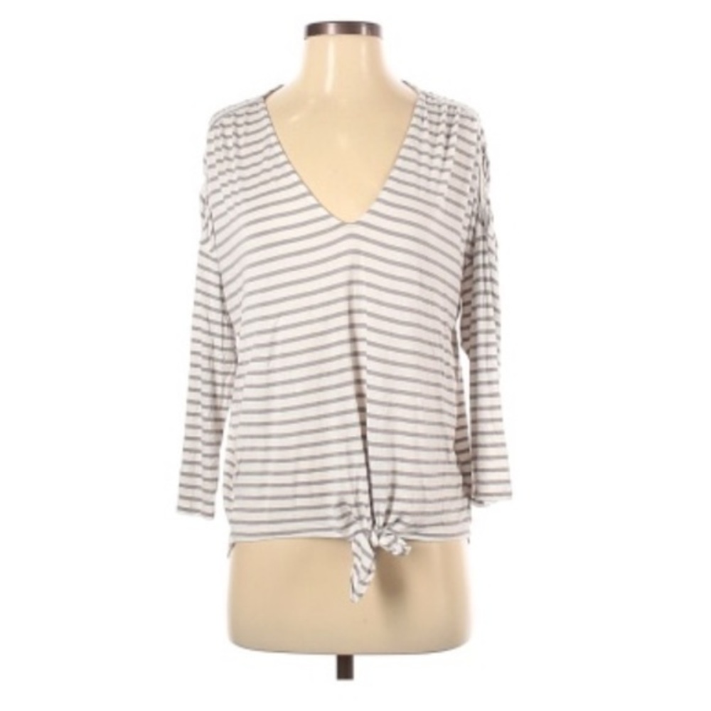Anthropologie Bordeaux Size S Long Sleeve Top